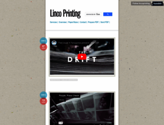 lincoprinting.com screenshot