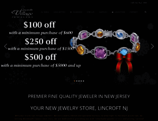 lincroftvillagejewelers.com screenshot