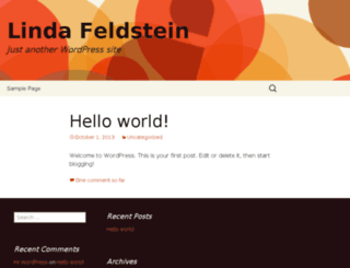 lindafeldstein.com screenshot