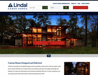lindal.com screenshot