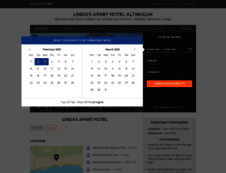 lindas-apart.altinoluk.hotels-tr.net screenshot