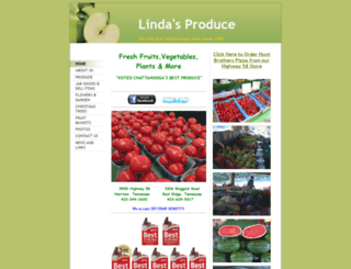 lindasproduce.com screenshot