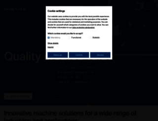 lindauerdornier.com screenshot