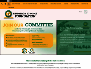lindberghfoundationstl.com screenshot