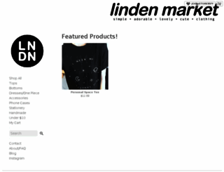linden.storenvy.com screenshot
