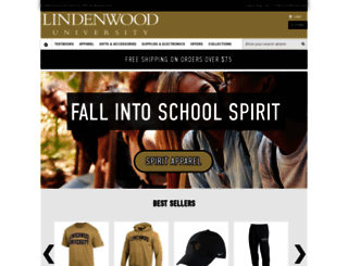 lindenwood.bncollege.com screenshot