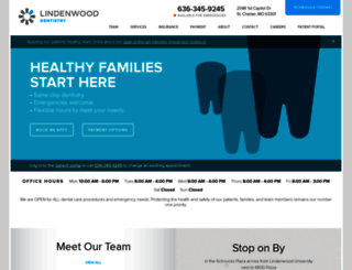 lindenwooddentistry.com screenshot