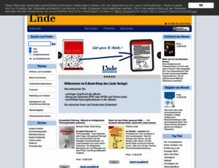 lindeverlag.ciando.com screenshot