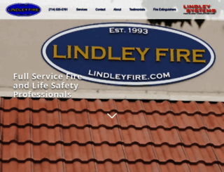 lindleyfire.com screenshot