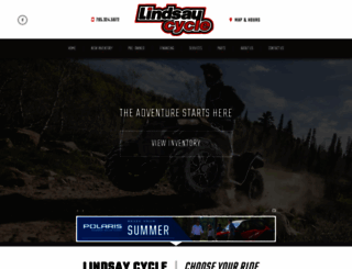 lindsaycycle.com screenshot