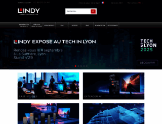lindy.fr screenshot