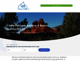lindyphysicaltherapy.com screenshot