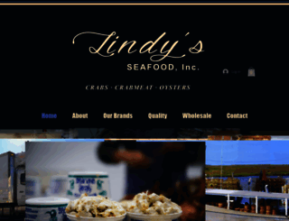 lindysseafood.com screenshot