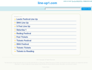 line-up1.com screenshot