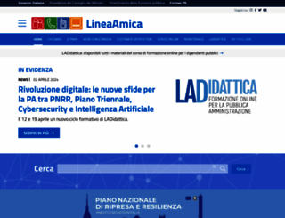 lineaamica.gov.it screenshot