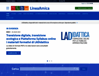 lineaamica.it screenshot