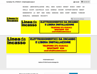 lineadaincasso.it screenshot