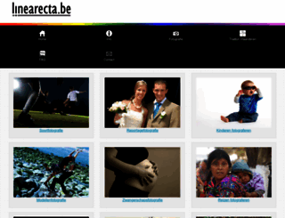 linearecta.be screenshot