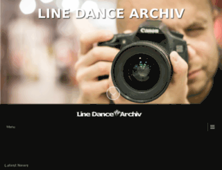 linedancearchiv.com screenshot