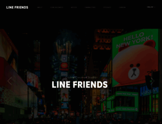 linefriends.com screenshot