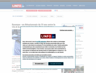 linfo.re screenshot