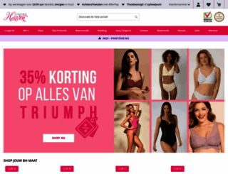 lingerie-heaven.nl screenshot