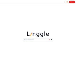 linggle.com screenshot