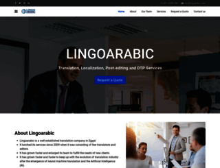 lingoarabic.com screenshot