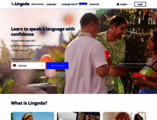 lingoda.net screenshot