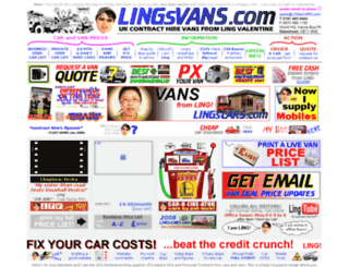 lingsvans.com screenshot