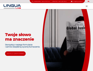lingualab.pl screenshot