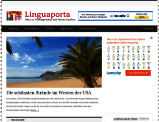 linguaporta.de screenshot