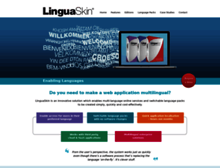 linguaskin.com screenshot