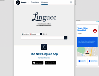 linguee.se screenshot