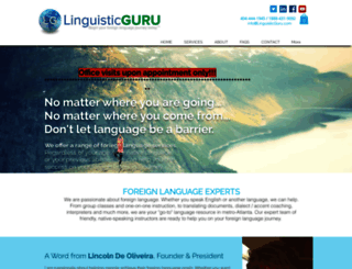 linguisticguru.com screenshot