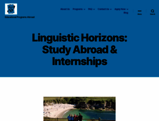 linguistichorizons.com screenshot