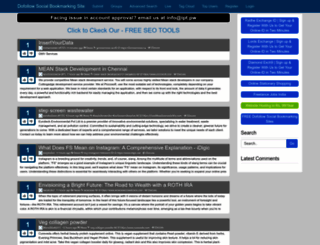 linguistics.bookmarking.site screenshot