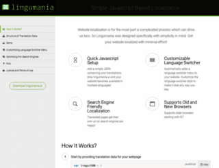 lingumania.com screenshot