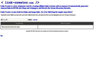 link-creator.com screenshot