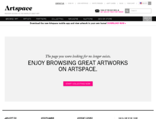 link.artspace.com screenshot