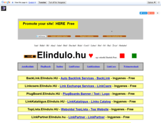 link.elindulo.hu screenshot