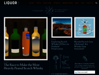 link.liquor.com screenshot