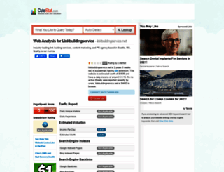 linkbuildingservice.net.cutestat.com screenshot