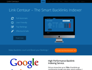 linkcentaur.com screenshot