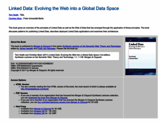linkeddatabook.com screenshot
