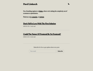 linkesch.com screenshot