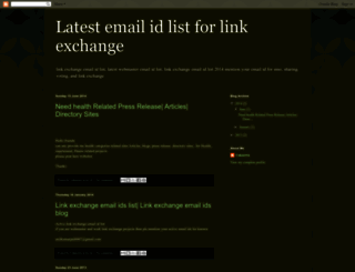 linkexchangeids.blogspot.in screenshot