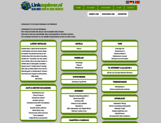 linkexplorer.nl screenshot