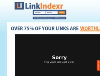 linkindexr.org screenshot