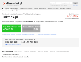 linkmax.pl screenshot